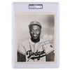 Image 1 : Jackie Robinson Signed Photograph - PSA MINT 9