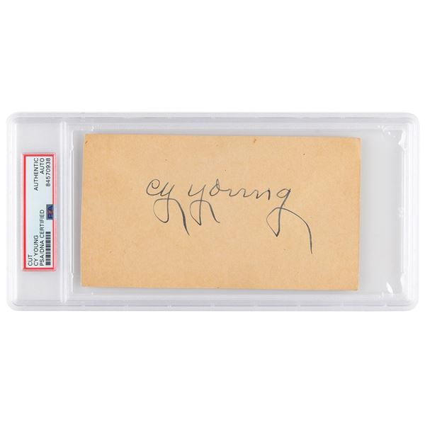 Cy Young Signature