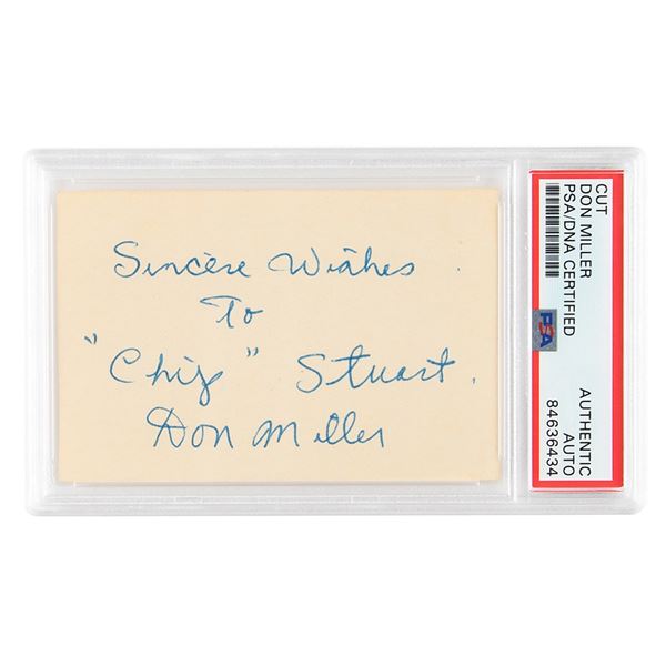Four Horsemen: Don Miller Signature