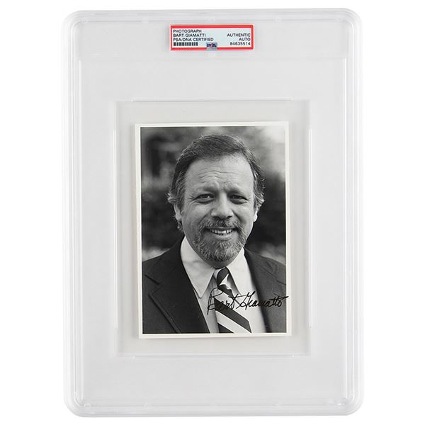 Bart Giamatti Signed Photograph