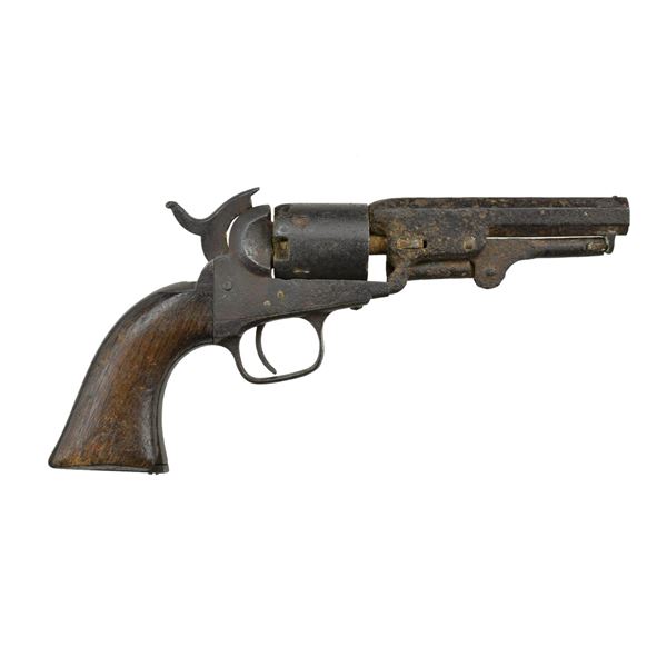 EXCAVATED COLT M1849 POCKET REVOLVER.