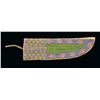 Image 1 : FINE SIOUX BEADED KNIFE SHEATH WITH SUBDUED PALLET