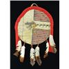 Image 1 : DECORATIVE AMERICAN INDIAN SHIELD.