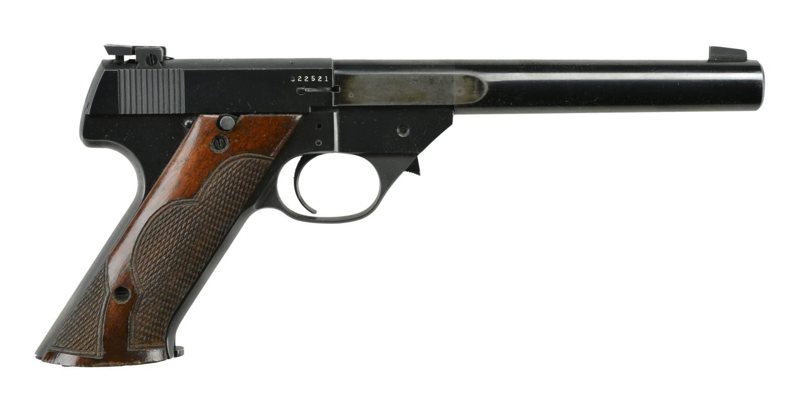 HIGH STANDARD MODEL GE SEMI AUTO PISTOL. - Poulin Auctions