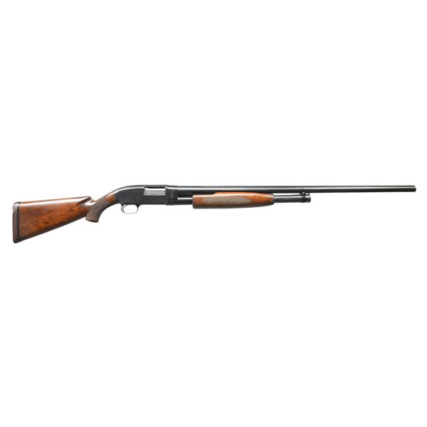 WINCHESTER MODEL 12 TRAP STYLE PUMP SHOTGUN.