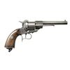 Image 2 : LARGE CALIBER EUROPEAN PINFIRE REVOLVER MARKED