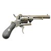 Image 2 : NICELY ENGRAVED EUROPEAN PINFIRE REVOLVER.