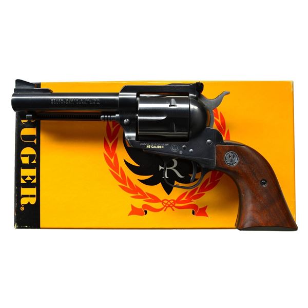 RUGER OLD MODEL 45 COLT BLACKHAWK REVOLVER.