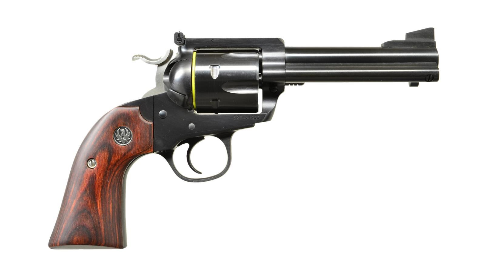RUGER NM BLACKHAWK BISLEY FLAT TOP REVOLVER.