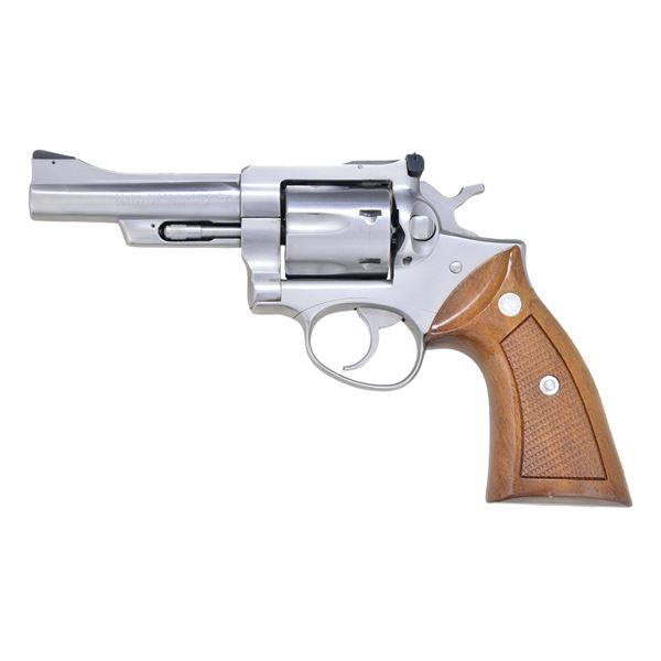 RUGER STAINLESS SECURITY-SIX REVOLVER.