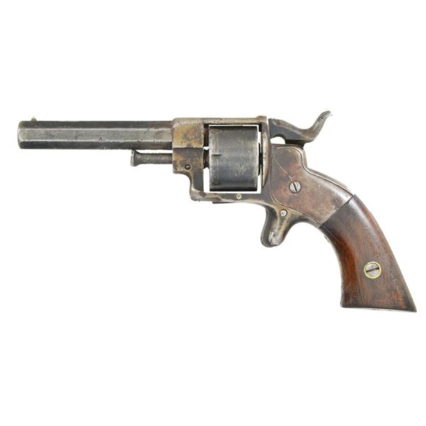 UNMARKED SIDEHAMMER RIMFIRE PISTOL.