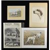 Image 1 : LARGE ASSORTMENT OF HUNTING DOG PRINTS.