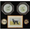 Image 3 : 9 FRAMED HUNTING DOG IMAGES.