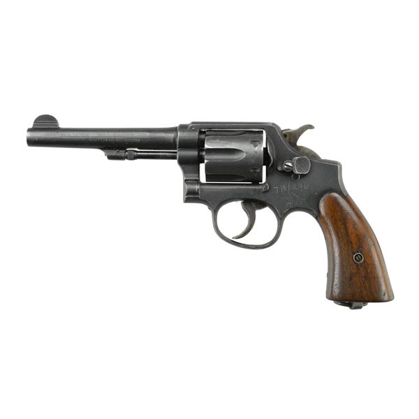 RCAF MARKED SMITH & WESSON VICTORY REVOLVER.