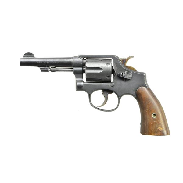 S&W VICTORY MODEL REVOLVER.