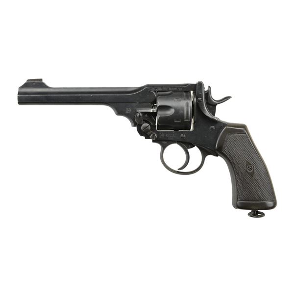 AUSTRALIAN MARKED WEBLEY MARK VI REVOLVER.