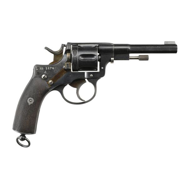 RIMFIRE CONVERTED HUSQVARNA 1887 REVOLVER.