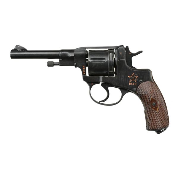 WW2 TULA M1895 NAGANT REVOLVER.