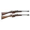 Image 1 : 2 ITALIAN WWII 1891 MOSHETTO BOLT ACTION CARBINES