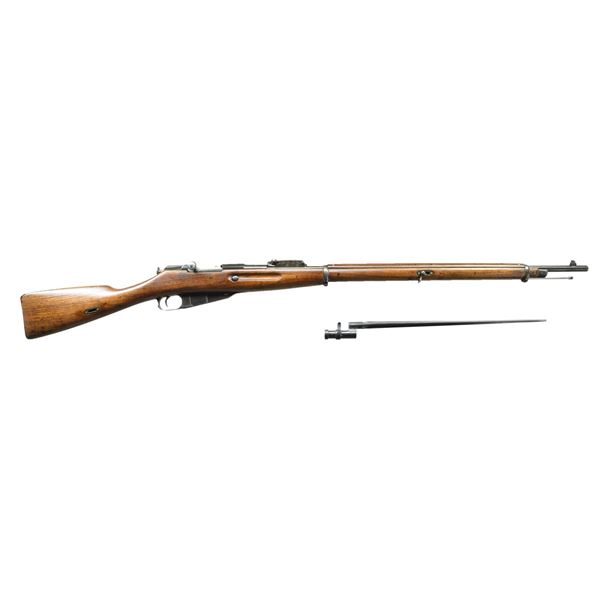 FINNISH MARKED REMINGTON M91 MOSIN NAGANT RIFLE.