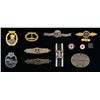 Image 1 : WWII GERMAN BADGES, CLOTH, SHOULDER STRAPS & MORE.