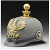 Image 2 : WWI PRUSSIAN ERSATZ ARTILLERY SPIKE HELMET OR