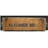 Image 1 : GERMAN K98K SHIPPING CRATE.