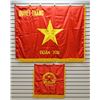 Image 1 : PAIR OF VIETNAM MILITARY FLAGS