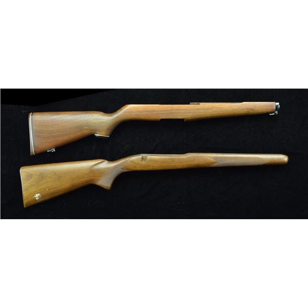 13 RIFLE STOCKS.