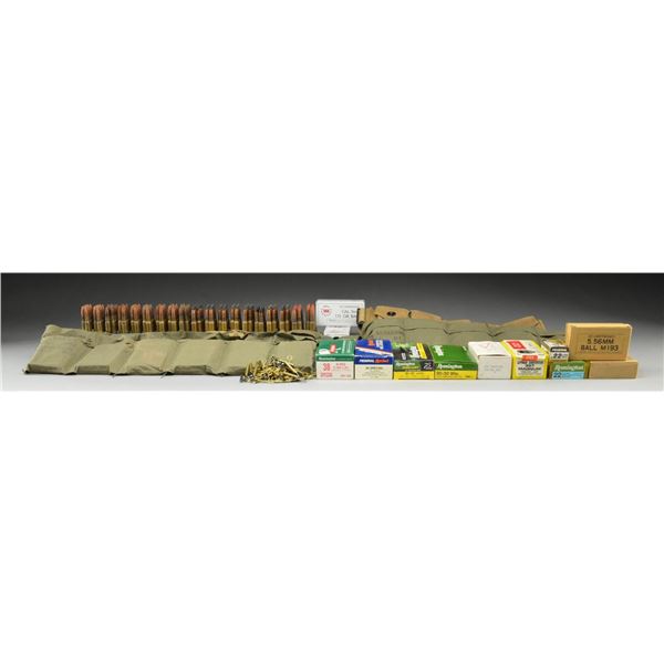 MILITARY & VARIOUS AMMUNITION.
