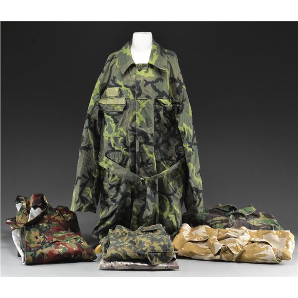 LARGE ASSORTMENT OF MODERN UNIFORMS.