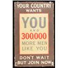 Image 1 : BRITISH WWI RECRUITMENT POSTER.
