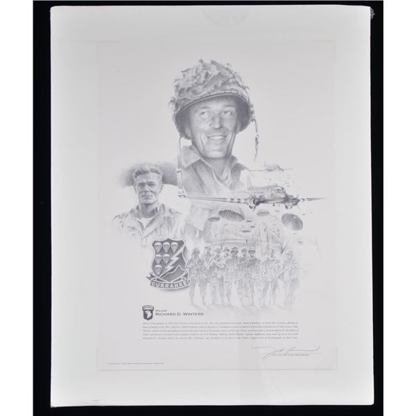 LOT OF 5 WW2 PRINTS.