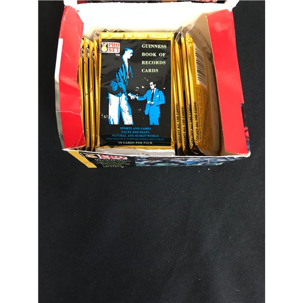 PRO SET GUINESS BOOK OF WORLD RECORDS UNOPENED WAX PACK LOT