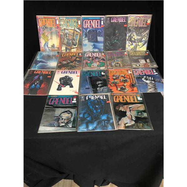 ASSORTED GRENDEL COMIC BOOK LOT