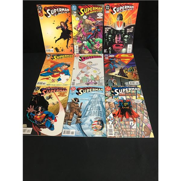 ASSORTED SUPERMAN COMIC BOOK LOT