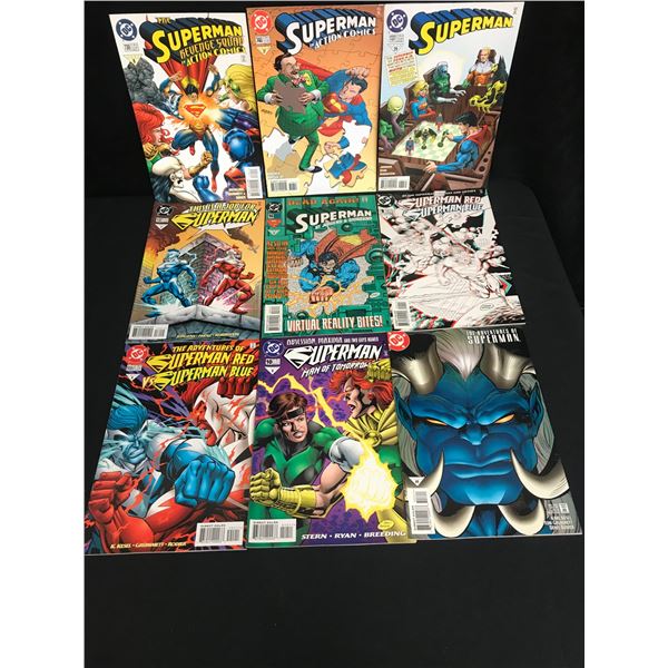 ASSORTED SUPERMAN COMIC BOOK LOT