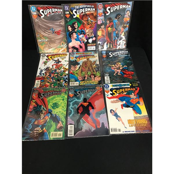 ASSORTED SUPERMAN COMIC BOOK LOT