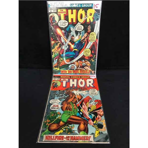 THE MIGHTY THOR NO.210/214 (MARVEL COMICS)