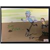 Image 1 : JUSTIN ROILAND AND DAN HARMON DUAL-SIGNED 8X10 PHOTO (RA COA)