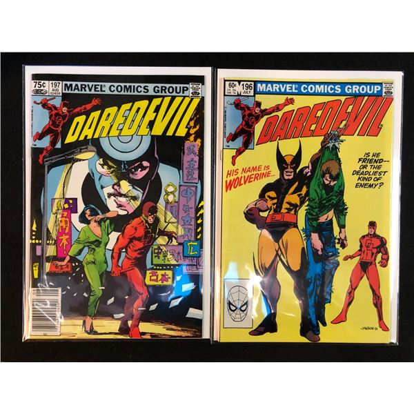 DAREDEVIL NO.196/197 (MARVEL COMICS)