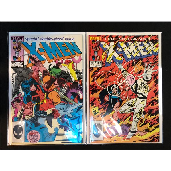 THE UNCANNY X-MEN NO.184/X-MEN NO.193 (MARVEL COMICS)