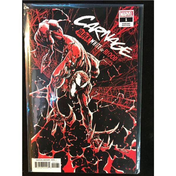 CARNAGE: BLACK, WHITE AND BLOOD NO.1 VARIANT EDITION (MARVEL COMICS)