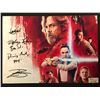 Image 1 : STAR WARS MULTI-SIGNED 8X10 PHOTO (RA COA)