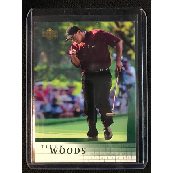 TIGER WOODS Upper Deck #1 RC Rookie Card