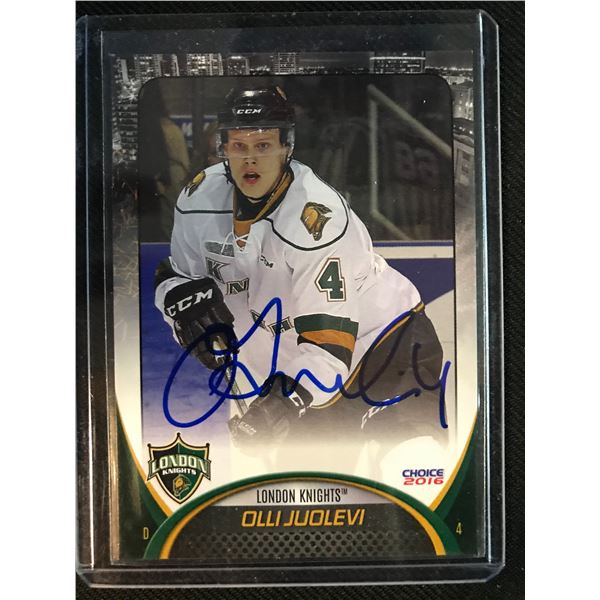 2016 CHOICE NO.09 OLLI JUOLEVI AUTO LONDON KNIGHTS