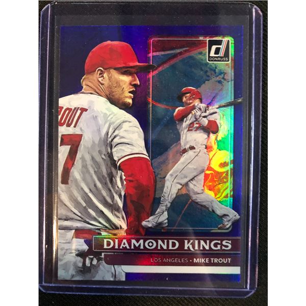 2022 Mike Trout Donruss Diamond Kings