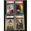 Image 1 : HIGH GRADE FOOTBALL CARD LOT