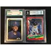 Image 1 : HIGH GRADE MO VAUGHN BASEBALL CARD LOT