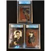 Image 1 : ELVIS PRESLEY GRADED TRADED CARD LOT